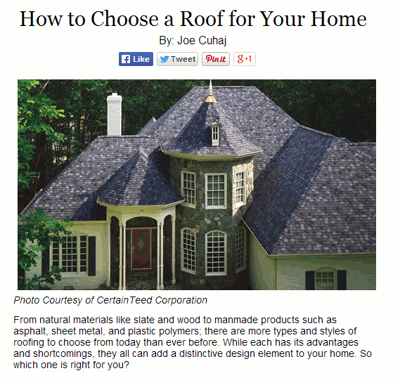 how to choose a roof for your home image