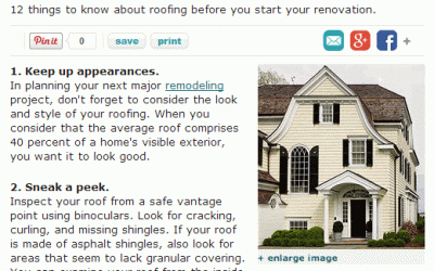 Some Roof Remodeling Tips and Choosing Maryland Roofing Contractors
