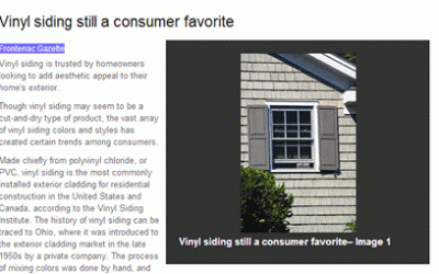 Why Contractors Swear By Vinyl Siding in Maryland and Other States