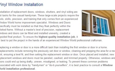 Why a Maryland Window Replacement Project Is Best Left to the Pros
